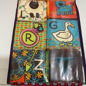 Colorful Alphabet and Animal Soft Blocks